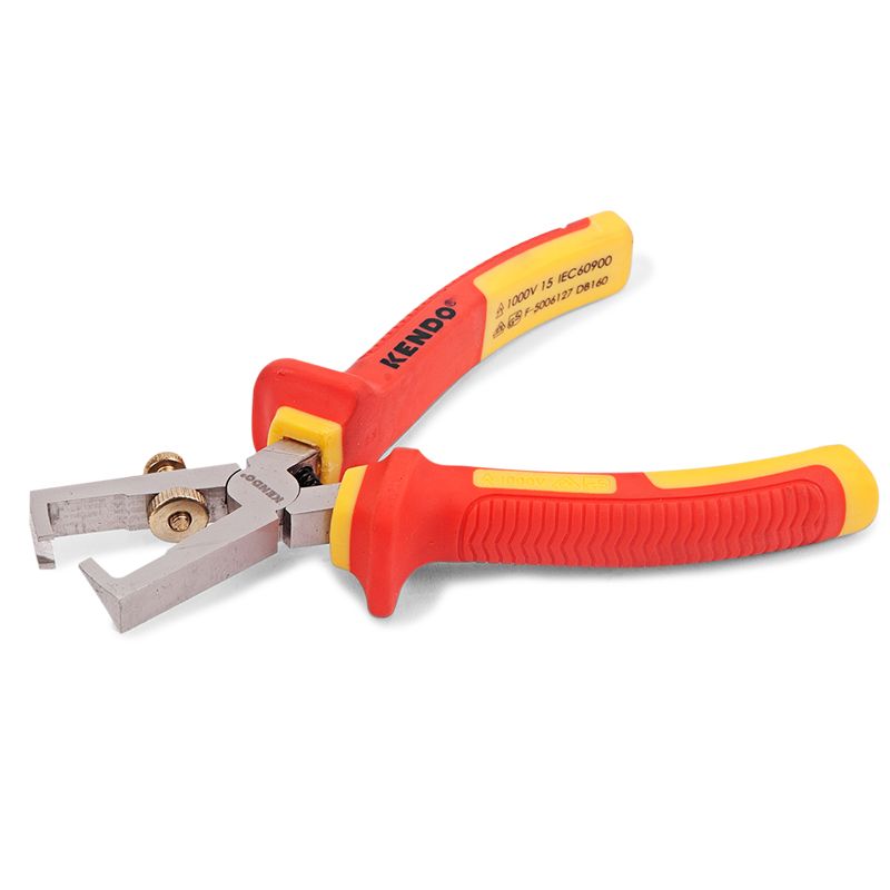 1000V Insulated Nickel Iron Plated Wire Stripping Plier VDE Wire Stripper