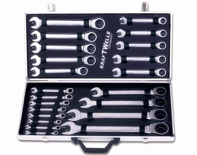 13PCS High Quality Flexible Gear Wrench Set