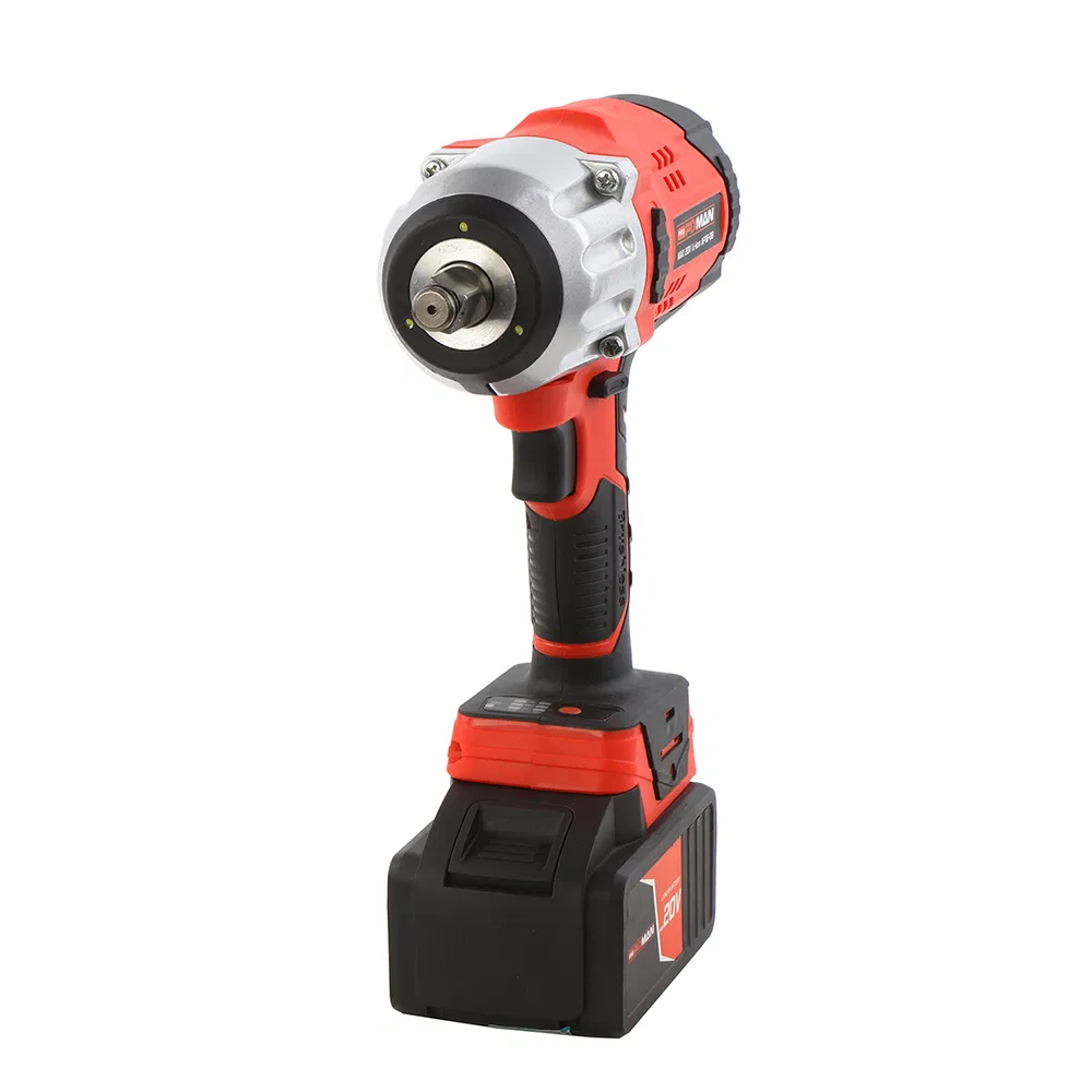 18V 600n. M Cordless Impact Brushless Wrench Electric Wrench Power Tool Electric Tool