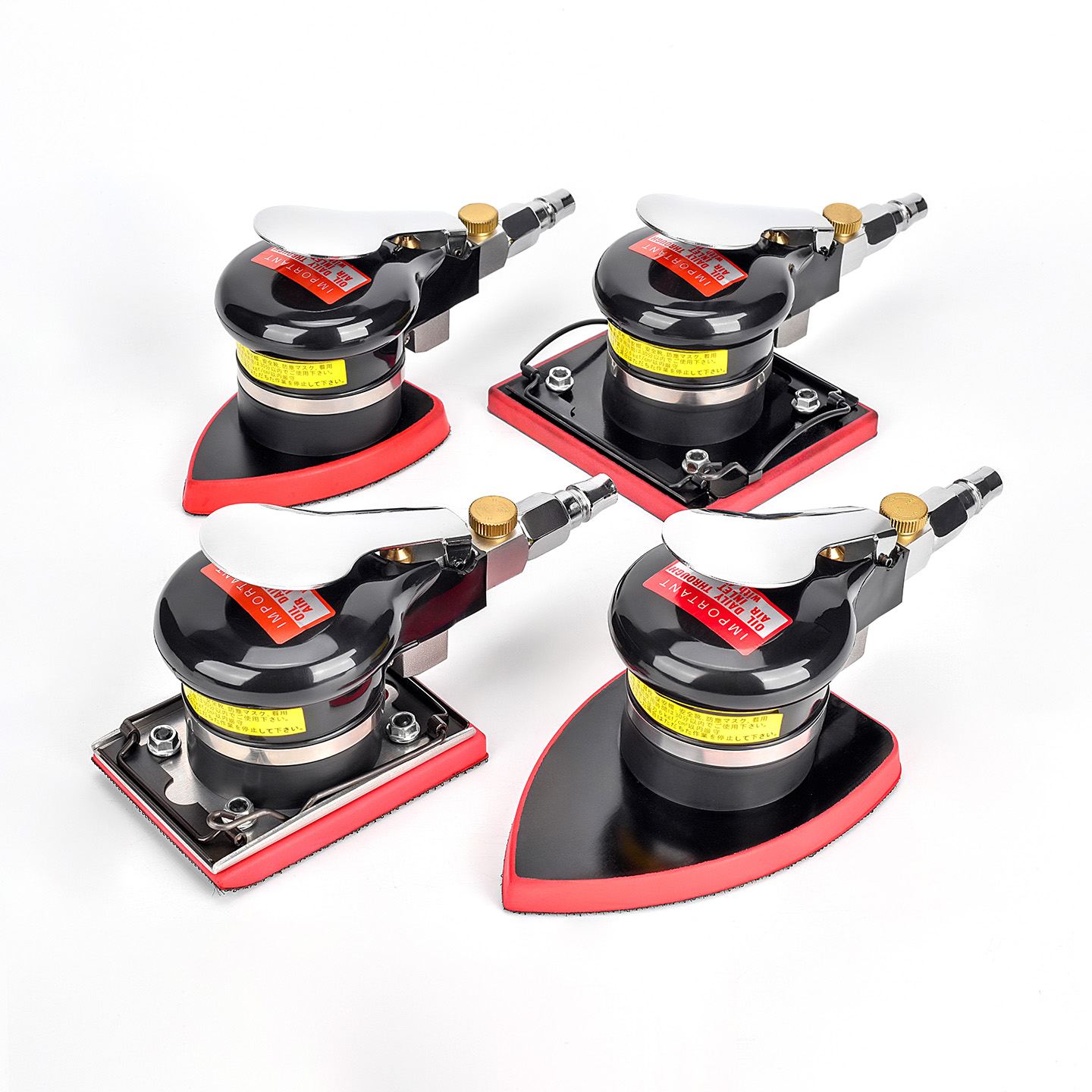 How Do You Properly Operate an Air Triangle and Rectangle Sander