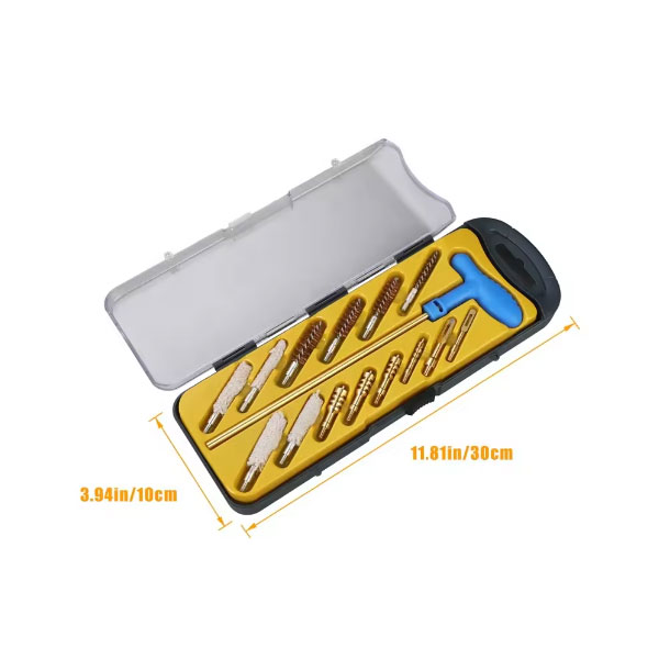Why Should You Choose a Gun Cleaning Kit with Brass Cleaning Jags Over Plastic or Aluminum Options