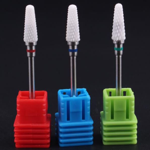 Are Ceramic Nail Drill Bits Safe for Beginners Practicing on Their Own Natural Nails at Home