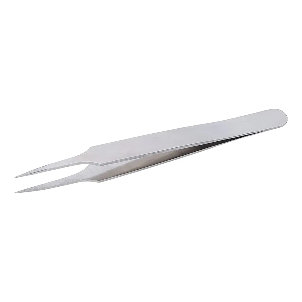21466 Stainless Steel Tweezers with 1PC/ Bllister Card
