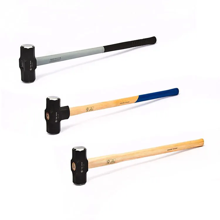 800g Stone Hammer with Hickory Handle and 45#/55# Forged Steel