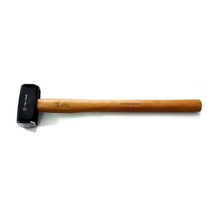 800g Stone Hammer with Hickory Handle and 45#/55# Forged Steel