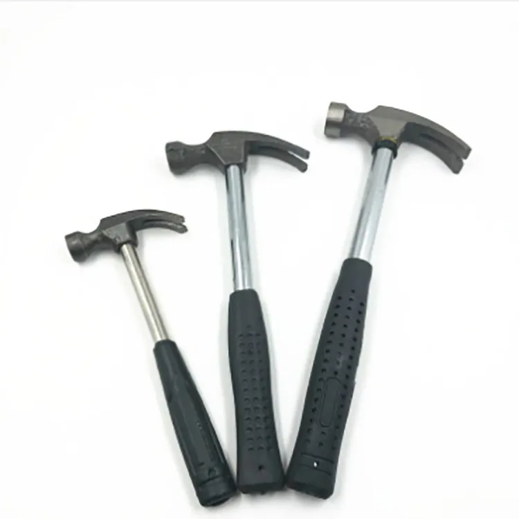 8oz Wood Handle Rubber Mallet Soft-Face Hammer with Bounce Resistant Head Striking Tools