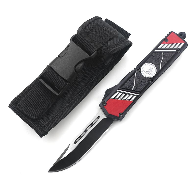 9" New Style Zinc Alloy Automatic Knife 3D Printing Taro Handle Otf-Ut70 Auto Knife