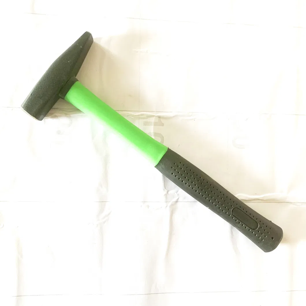 All New Materials TPR Handle 300g Size Industrial Grade Drop Forged #45 Carbon Steels Machinist Hammer