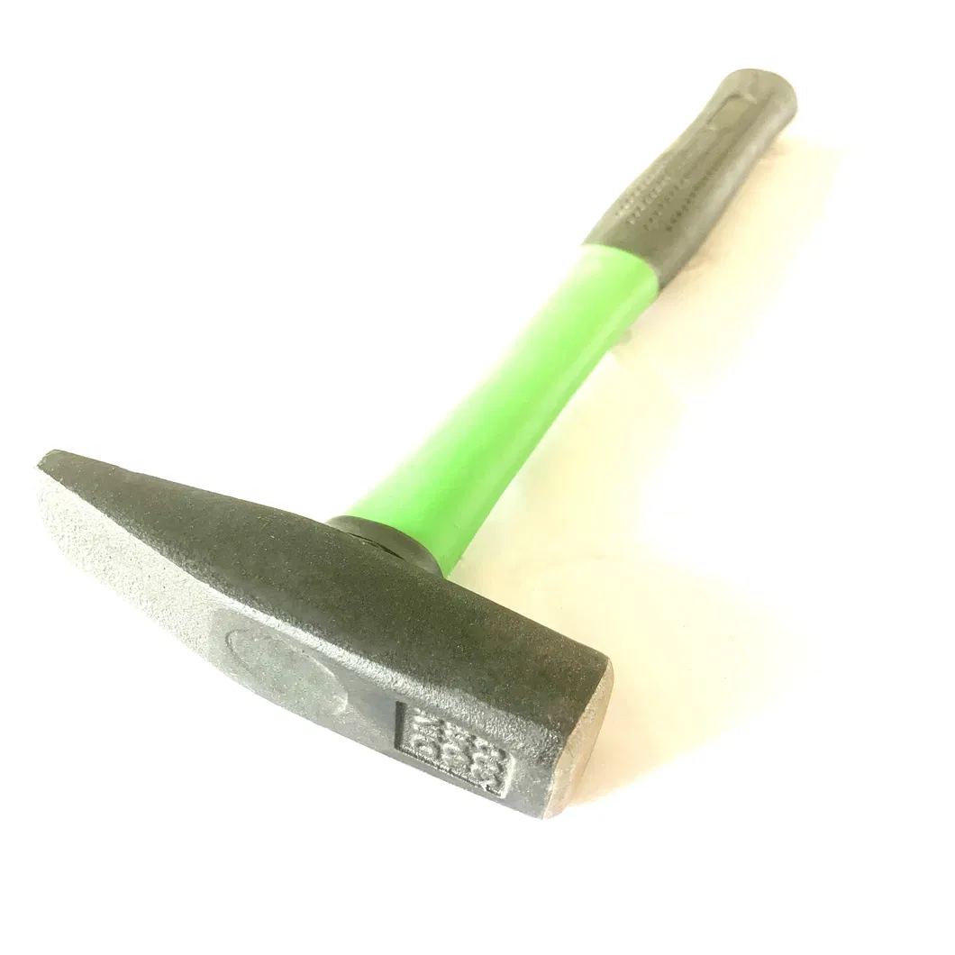 All New Materials TPR Handle 300g Size Industrial Grade Drop Forged #45 Carbon Steels Machinist Hammer