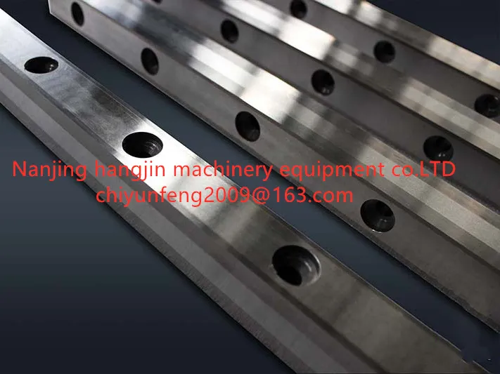 Cutter Plastic Rubber Tyre Rotor and Stator Crusher Knives for Shredding Plastic Rubber Tyre