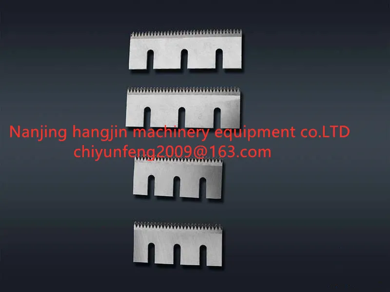 Cutter Plastic Rubber Tyre Rotor and Stator Crusher Knives for Shredding Plastic Rubber Tyre