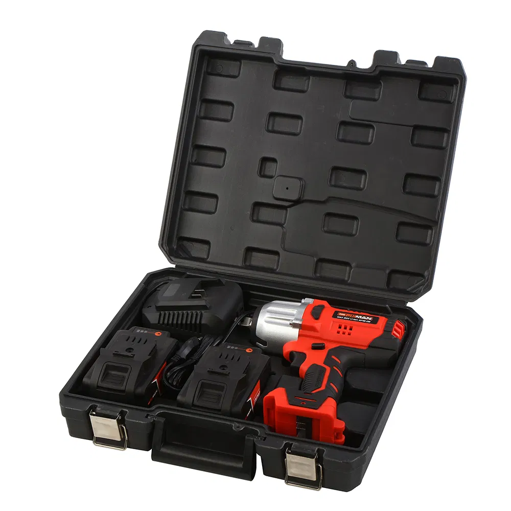 Electric Wrench 600n. M Cordless Brushless Power Impact Wrench Power Tool