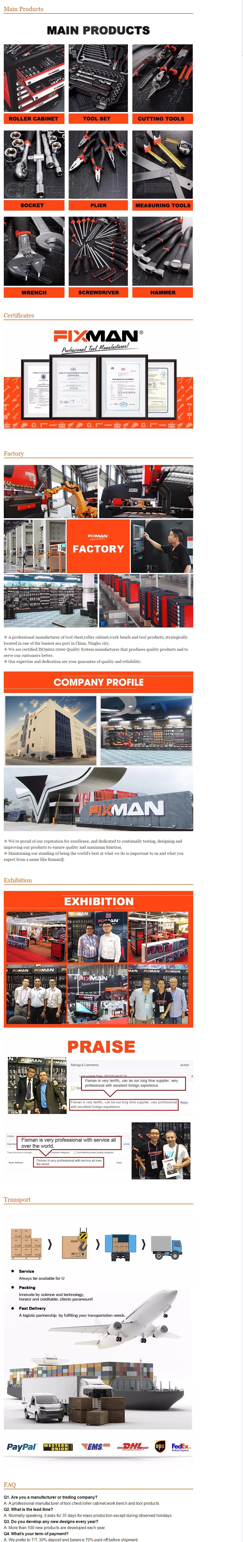 Fixman Machinist′s Hammer Forged Tool, Machinist Hammer with Wooden Handle