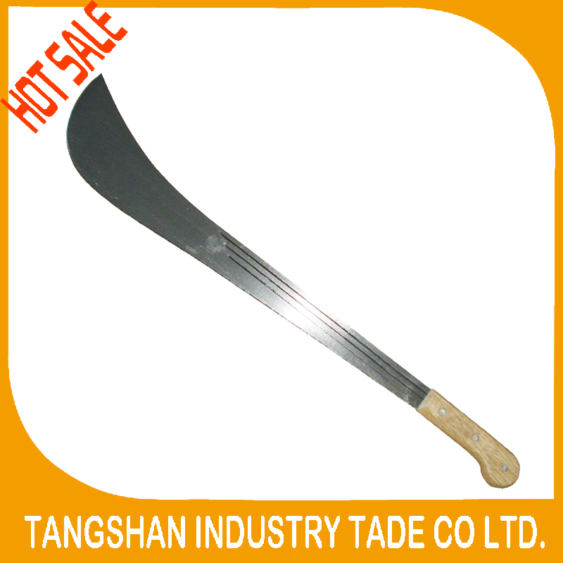 for Sale Wood Handle Rail Steel Caneknife Matchet