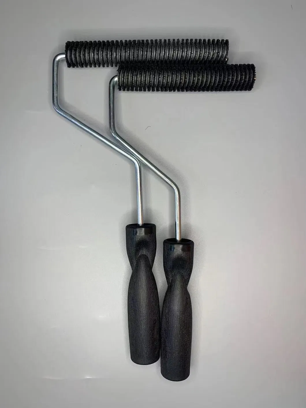 FRP Roller Customized Zinc Plated Bristle Roller 22mm Diameter 25mm Length for FRP Laminating
