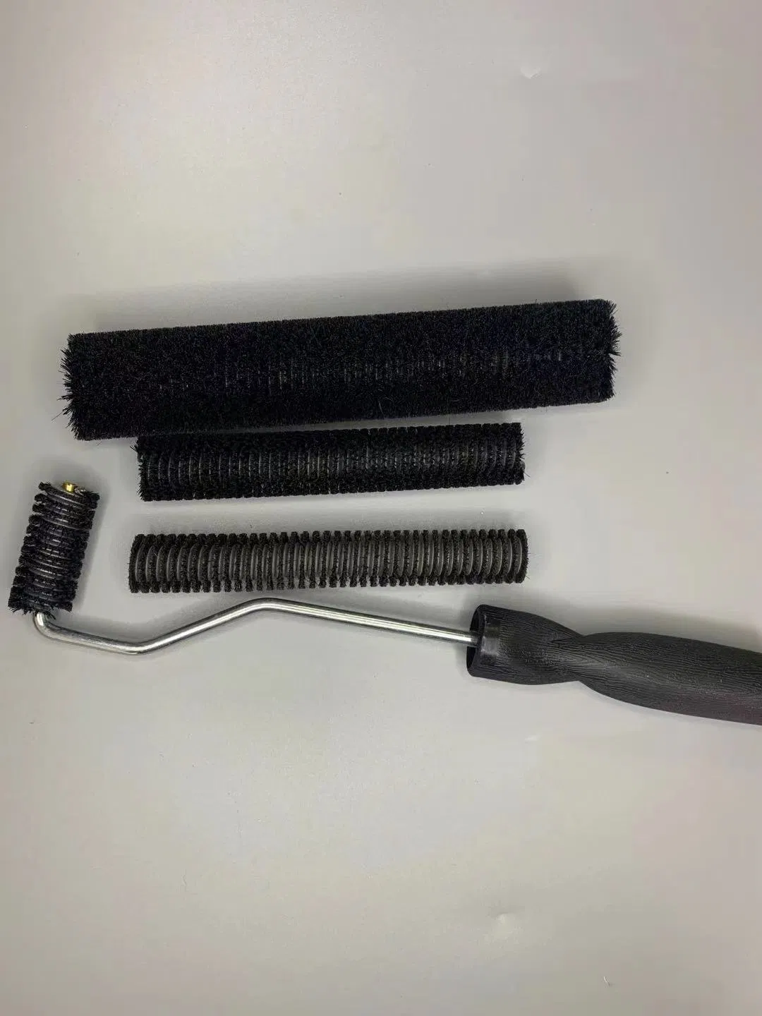 FRP Roller Customized Zinc Plated Bristle Roller 22mm Diameter 25mm Length for FRP Laminating
