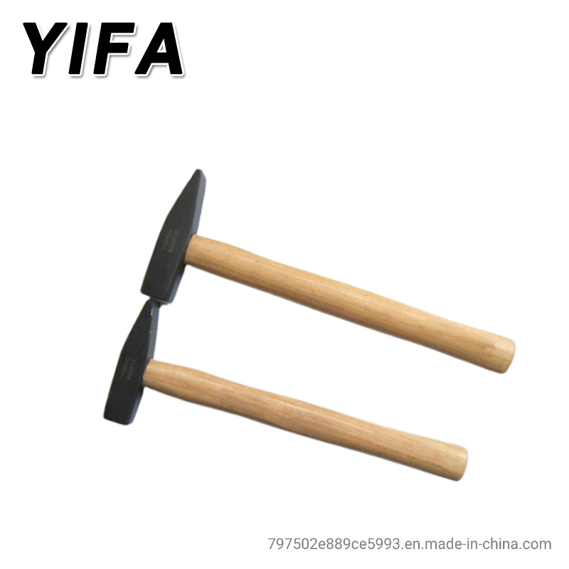 German Type Machinists Hammer with Steel Handle