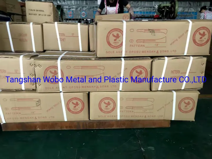 Ghana Cutlass Plastic Durawood Handle Machete Cutlass 16"