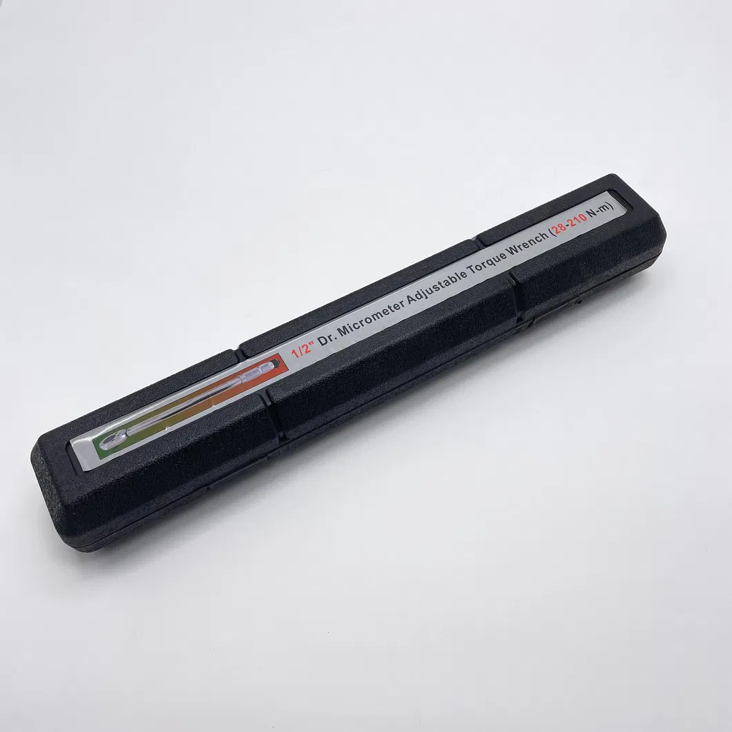 High Quality 1/2" Drive Click Torque Wrench 28-210 Nm in Blow Case