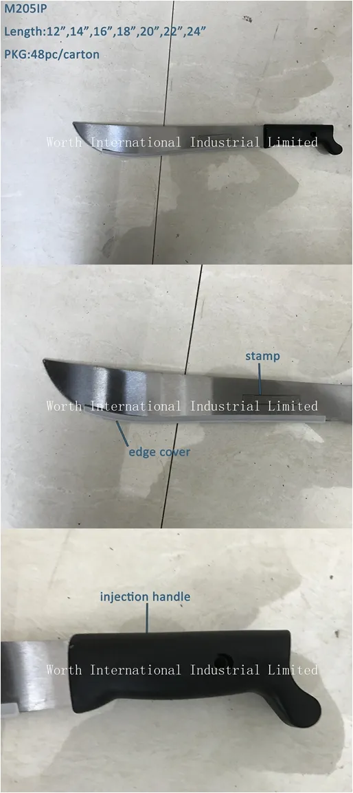 Injection Plastic Handle Machete