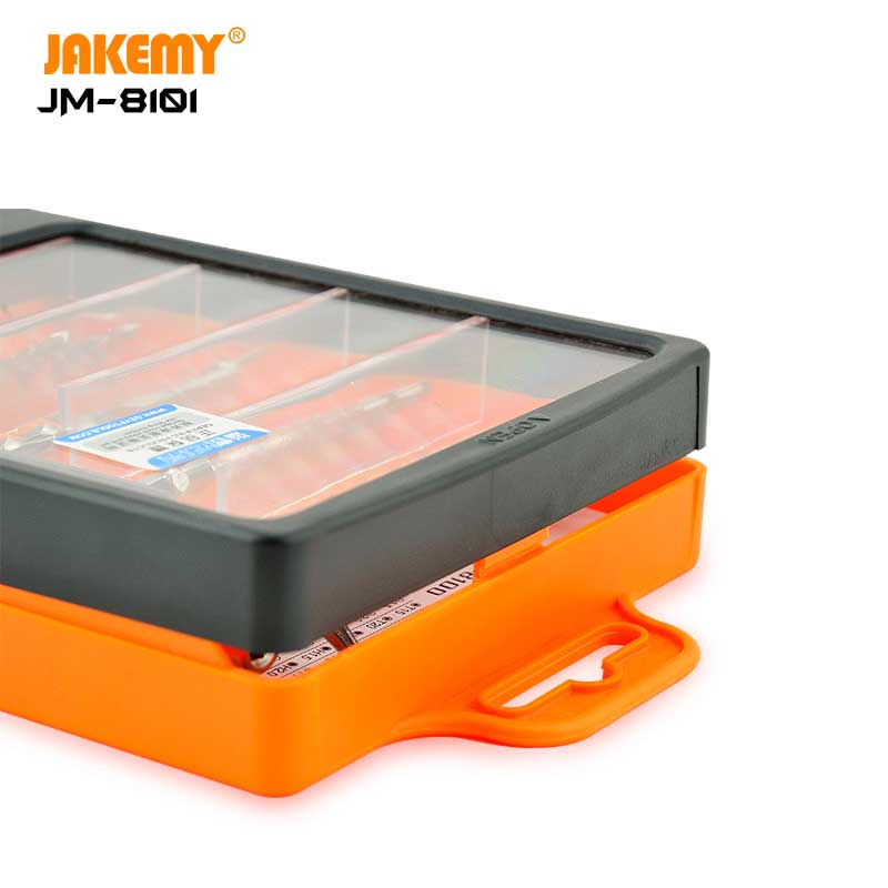 Jakemy 33PCS Precision Multi Purpose Mini Toolkit Bits Set Screwdriver with Soft Handle