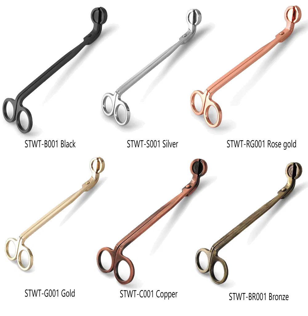 Metta Black Candle Care Kits Wick Trimmer Snuffer Dipper Tray