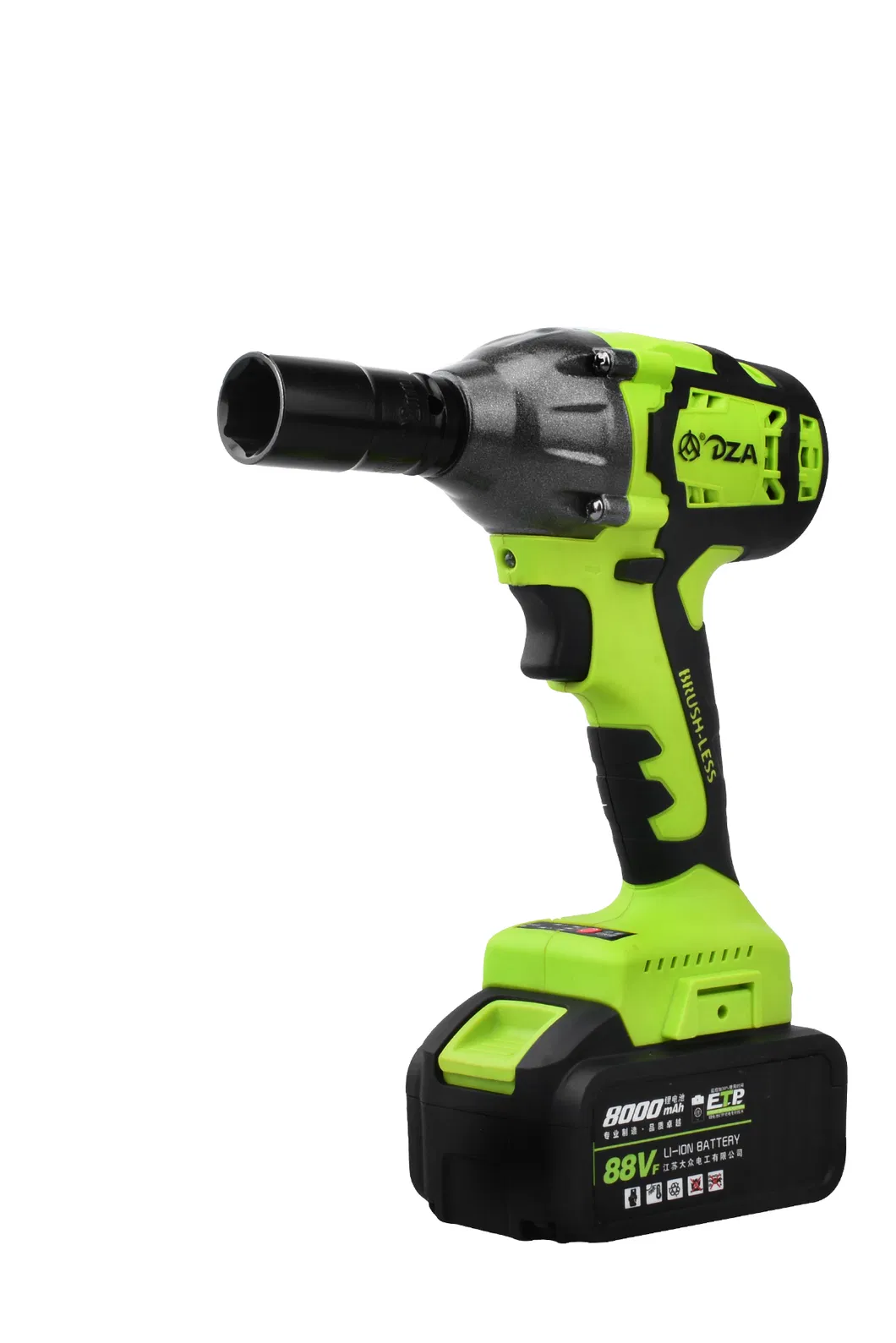 RoHS 21V 4.0ah Powerful Rapid Charging Brushless Li-ion Cordless Impact Wrench