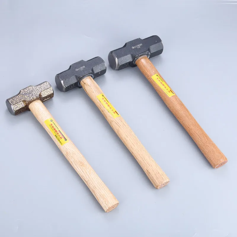 Sledge Hammer with Wooden Handle